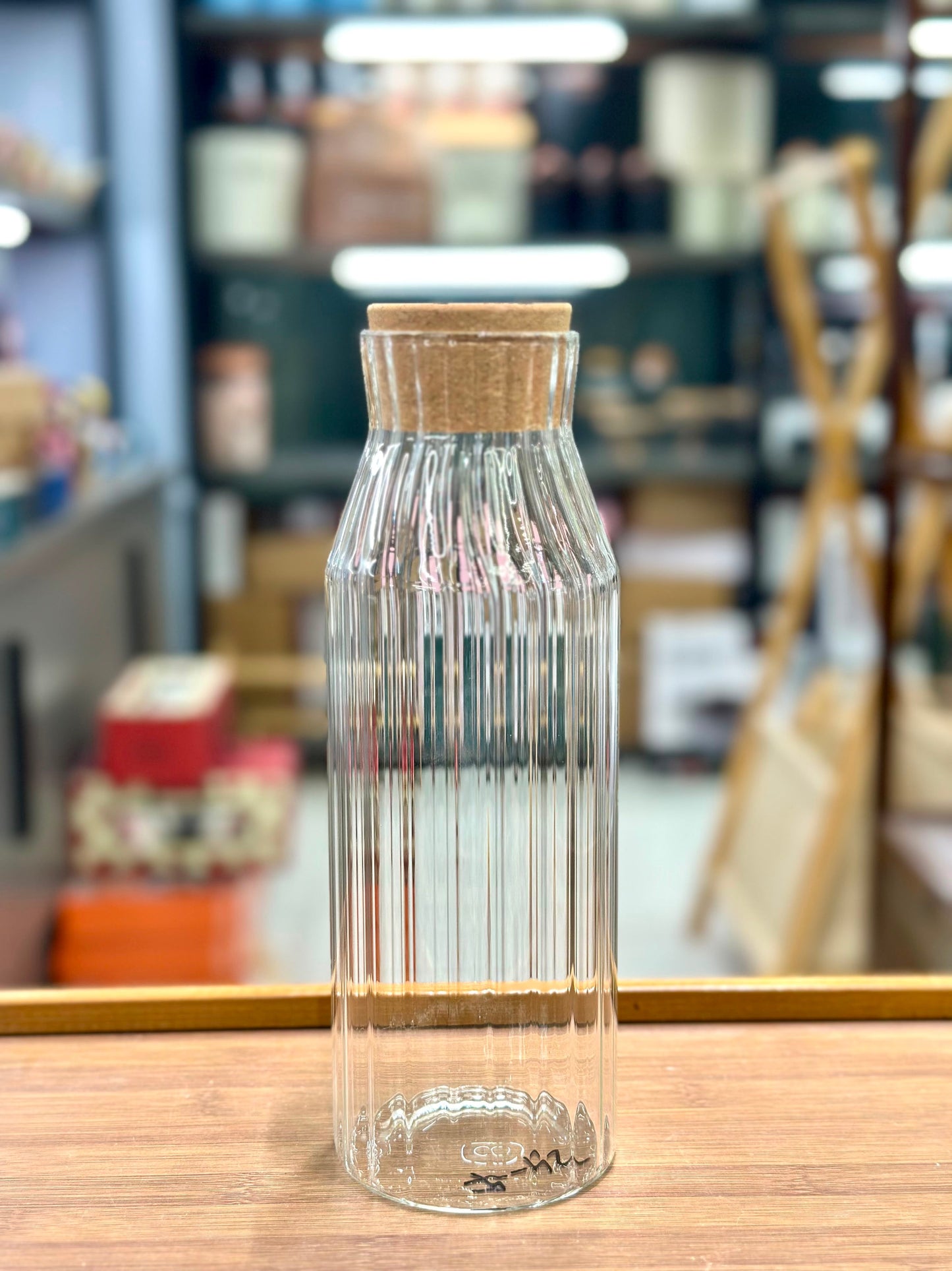 Premium 1L Cork Glass Bottle – 2 Styles