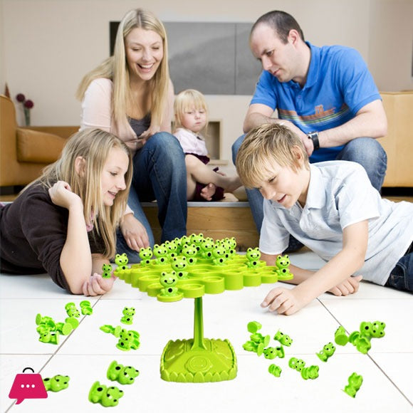 Frog Balance Tree Game – Fun & Educational Stacking Toy for Kids