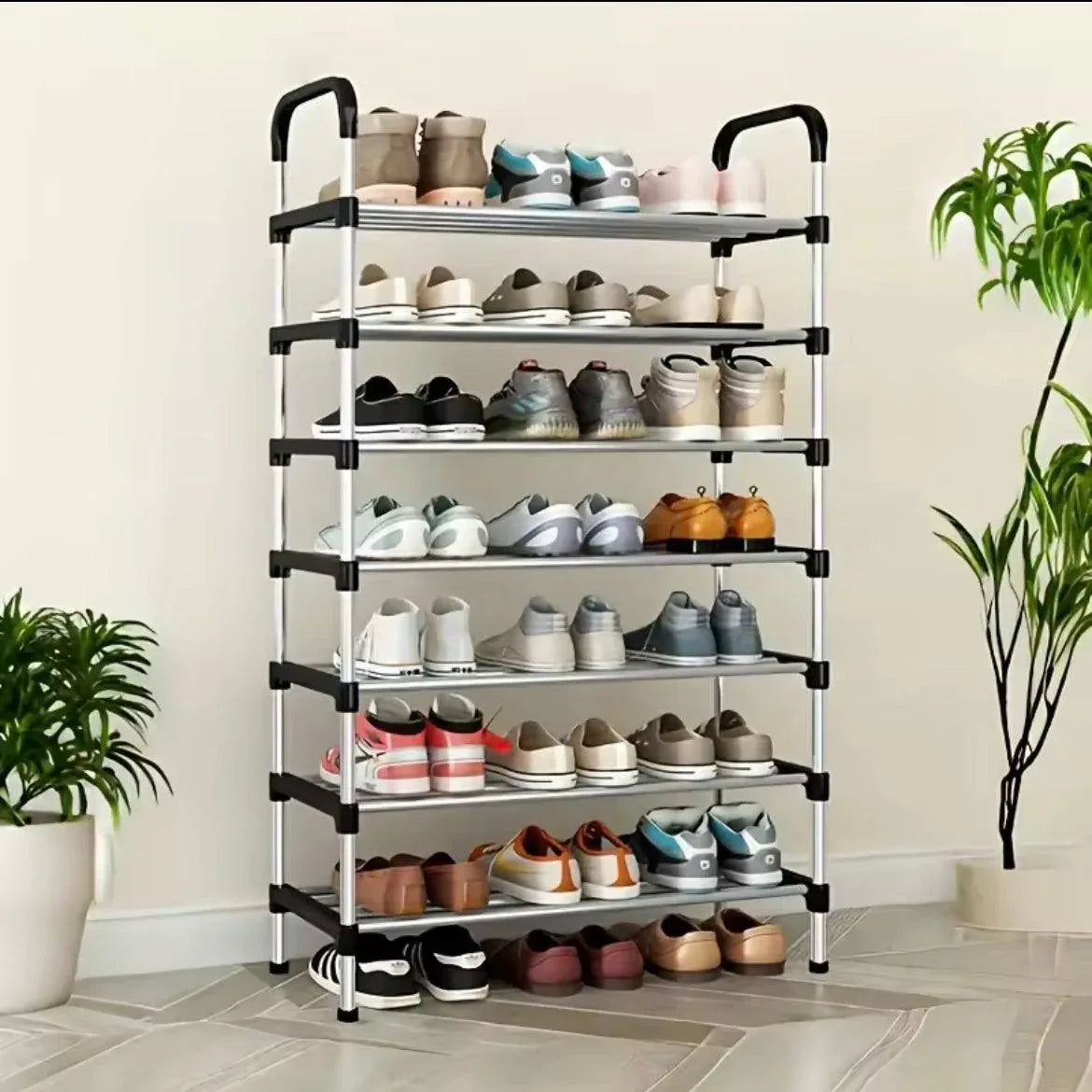 Attachable Shoe Rack – Space-Saving Stackable Shoe Organizer