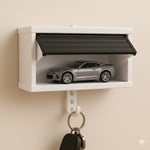 Car Garage Key Holder with Opening Door