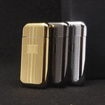 Refillable Fancy Flint Lighter, Soft Flame Butane Lighter, Mini Torch Metal Lighter, Lighter Gadgets For Men