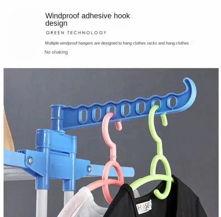 Portable Folding Clothes Drying Rack – Compact Hanger Stand for Home & Travel