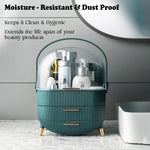 Organiser for Makeup & Skincare | Large Makeup Organisers with Dust-Proof Cover