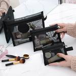 3-Piece Professional Makeup & Toiletry Pouch Set