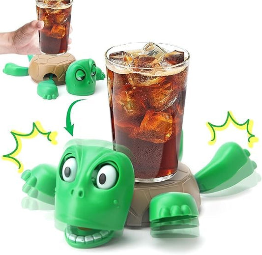 Turtle Cup Holder,Turtle Coaster with Funny Expression