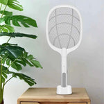 2 in 1 Electric Mosquito Killer Racket Lamp for Indoor and Outdoor Use
