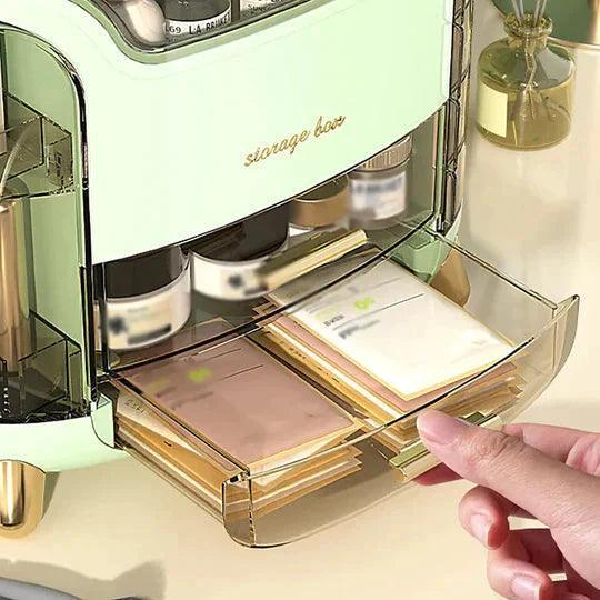 Luxury Cosmetic Organizer for Vanity & Desktop Storage