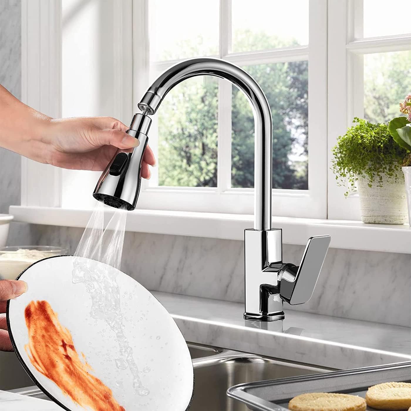 Turbo Flex 360 Flexible Faucet Sprayer