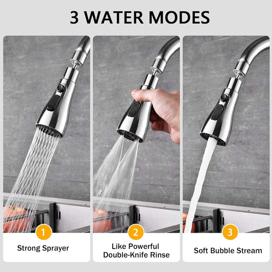 Turbo Flex 360 Flexible Faucet Sprayer