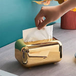 Elegant Design Rectangular Tissue Box, Elegant Tabletop Tissue Dispenser, Nordic Style Tissue Box Organizer