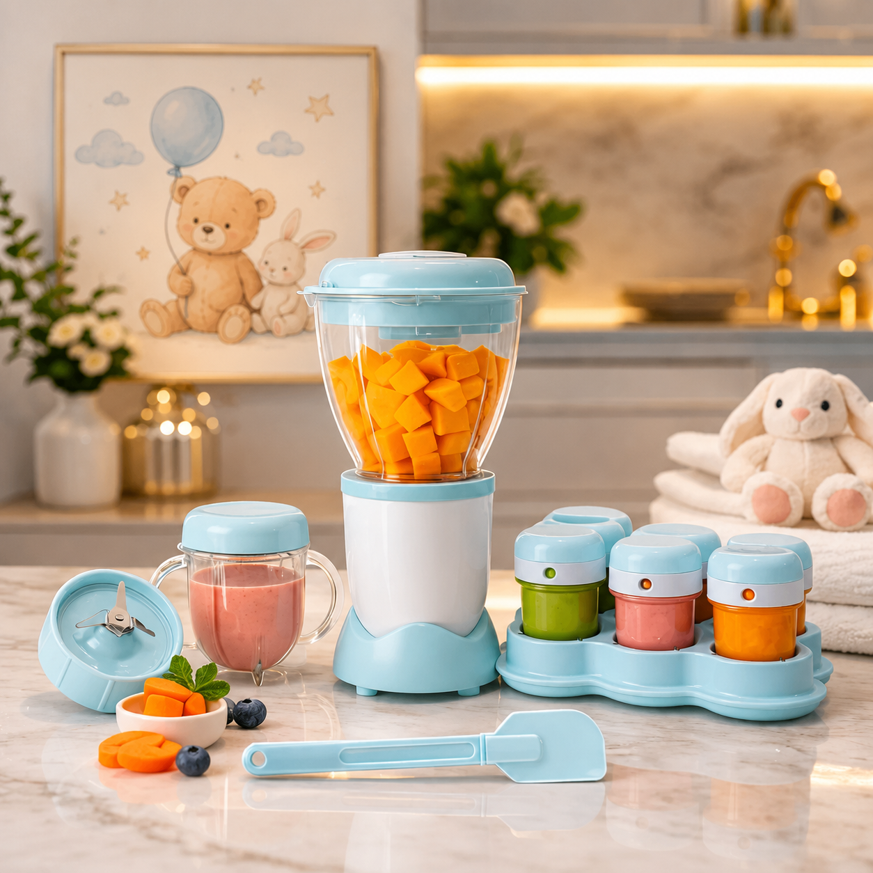 Multipurpose Baby Food Processor & Steamer – The Ultimate Kitchen Assistant