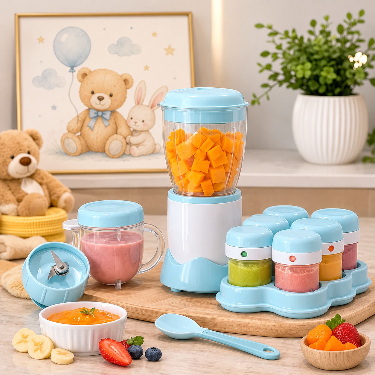 Multipurpose Baby Food Processor & Steamer – The Ultimate Kitchen Assistant