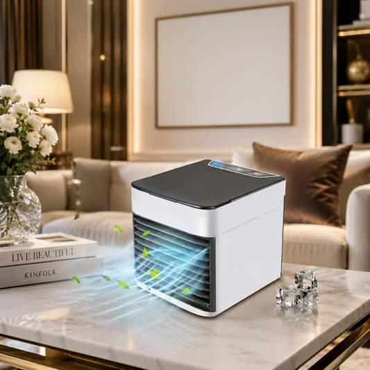 Mini Portable Air Conditioner with Adjustable Fan