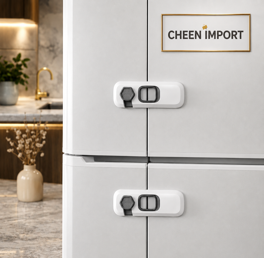 360° Rotatable Child Safety Locks for Fridge & Cabinets