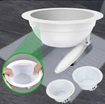Squatting Toilet Pan Cover, Universal Squat Toilet Lid, Durable Prevent Sewage, WC Toilet Hole Cover