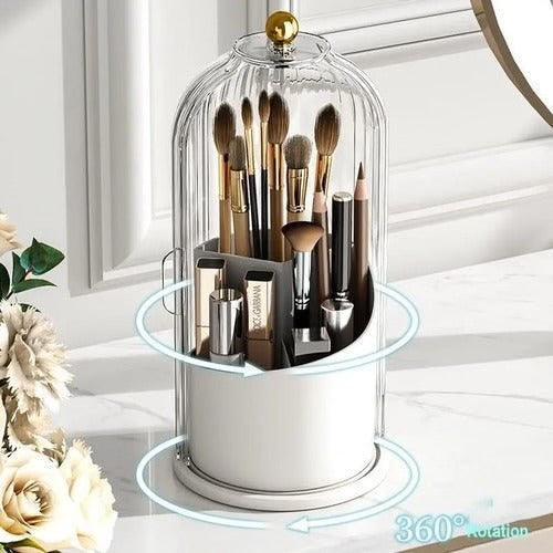 Acrylic Makeup Brush Organizer – Stylish Holder for Beauty Tools