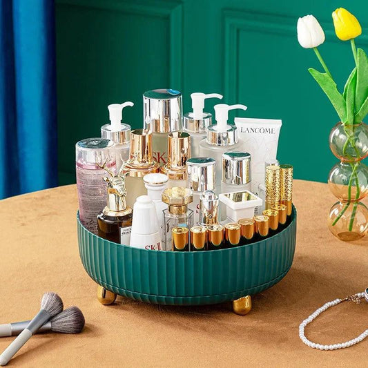Luxury Rotating Tray – 360° Lazy Susan Organizer for Kitchen & Dining