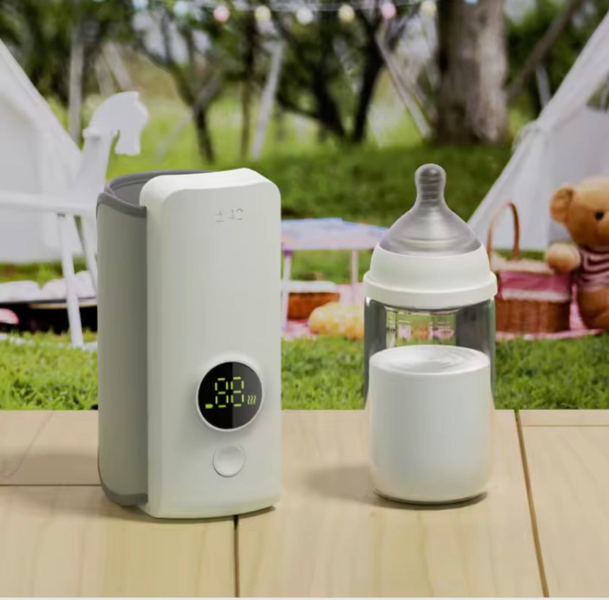 Smart Baby Milk Heater with Digital Temperature Display