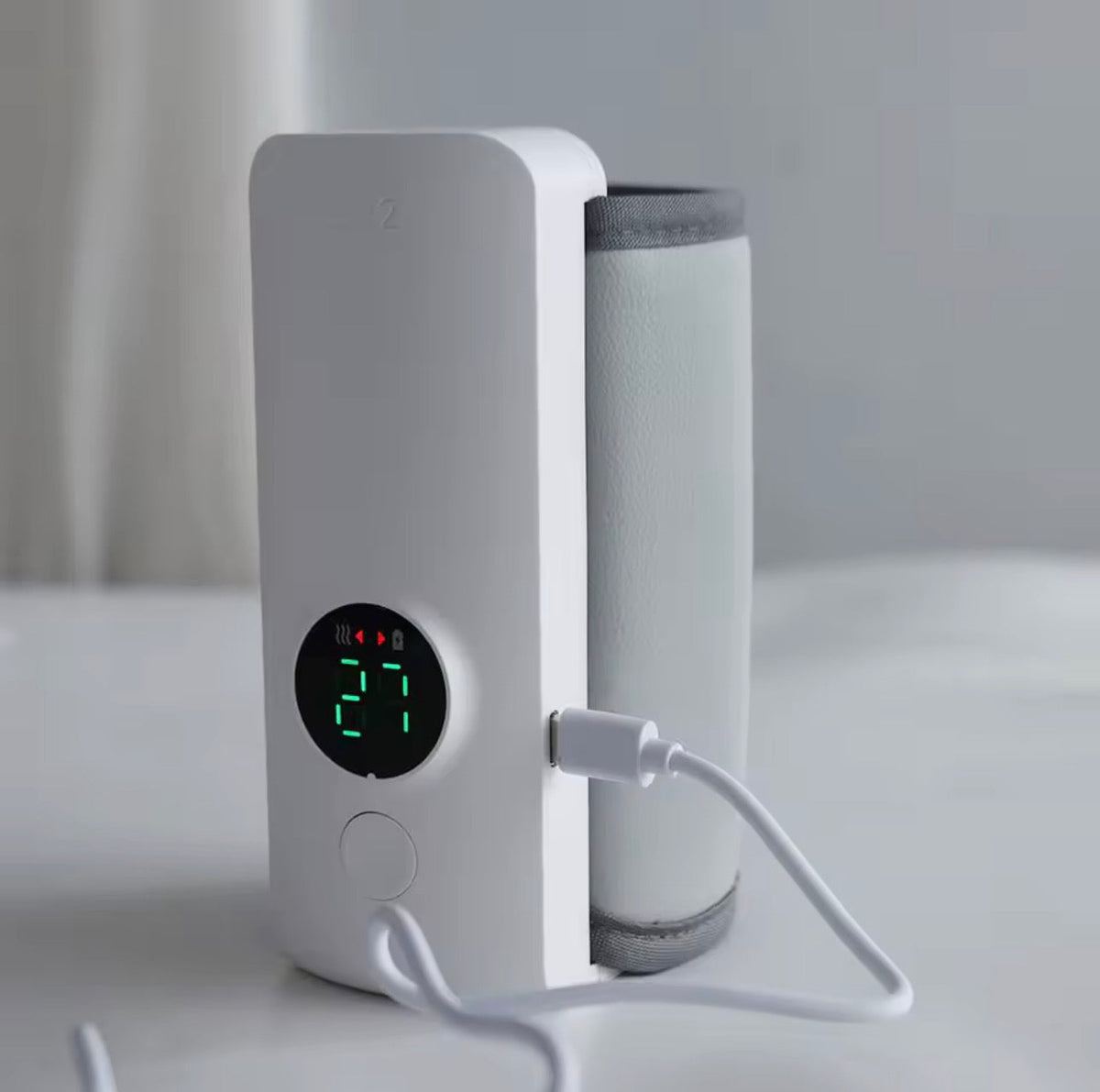 Smart Baby Milk Heater with Digital Temperature Display