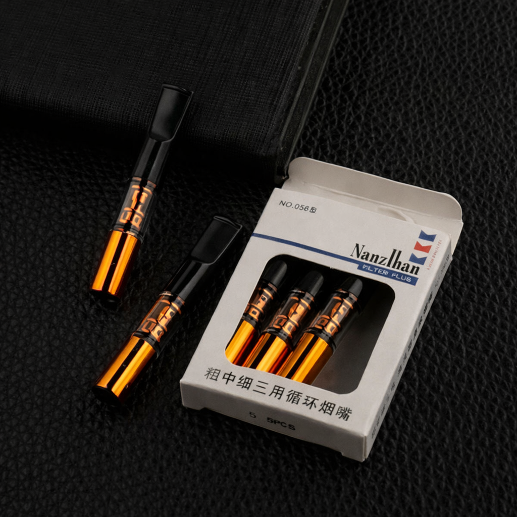 5pcs Reusable Smoking Cigarette Holder, Handheld Cigarette Filter Holder, Recycling Smoking Accessories