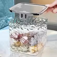 Acrylic Hair Accessories Organizer Storage Box