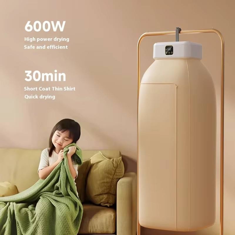 Portable Electric Automatic Clothes Dryer Plastic  Folding Design Compact Size 10-20L Capacity for