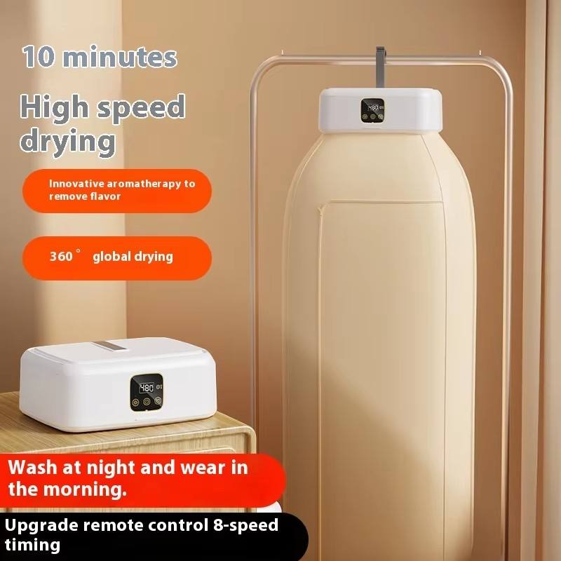 Portable Electric Automatic Clothes Dryer Plastic  Folding Design Compact Size 10-20L Capacity for