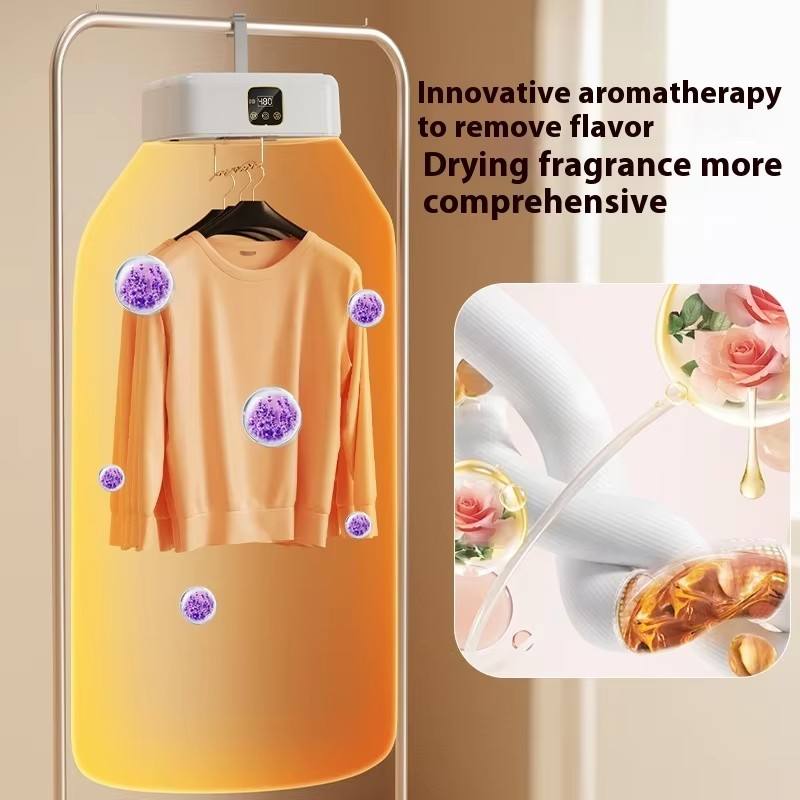 Portable Electric Automatic Clothes Dryer Plastic  Folding Design Compact Size 10-20L Capacity for