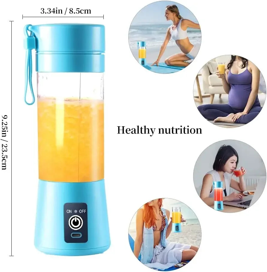 Trenducts.pk Electric USB Juicer Blender Portable