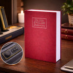 Dictionary Book-Style Hidden Safe Locker – Combination Lock Secret Storage