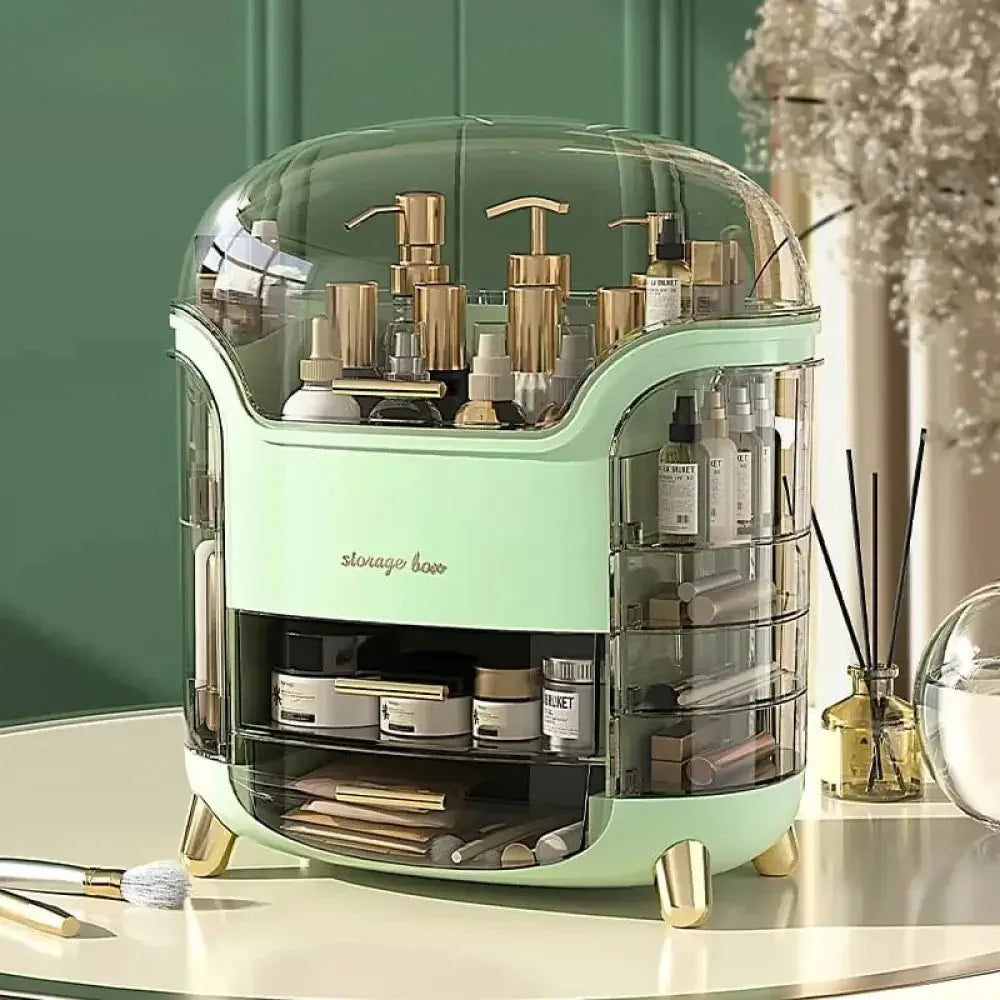Luxury Cosmetic Organizer for Vanity & Desktop Storage