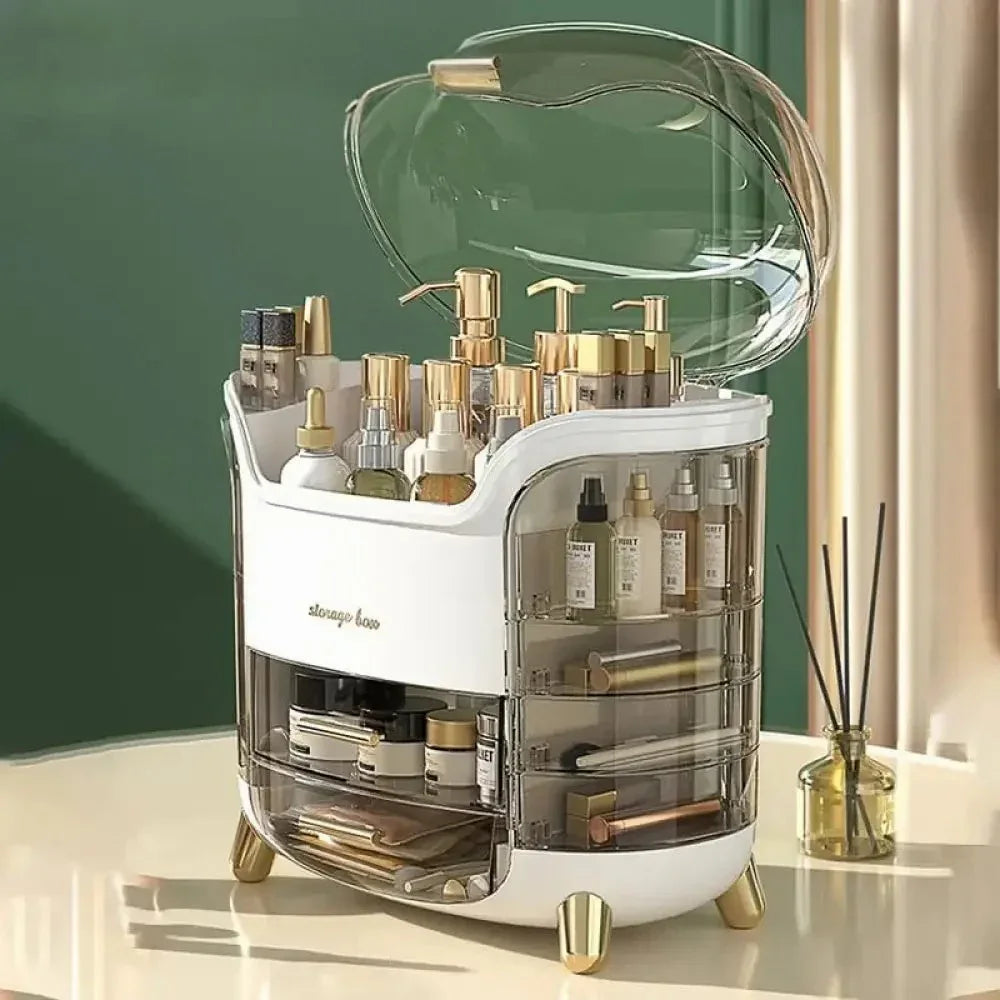 Luxury Cosmetic Organizer for Vanity & Desktop Storage