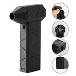 130000RPM Turbo Jet Air Blower – Rechargeable High-Speed Cordless Duster for Car, PC & Home Cleaning