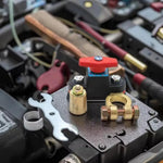 Universal Car Battery Disconnect Switch with Pure Copper Terminal – Safe Power Cut-Off for Vehicles