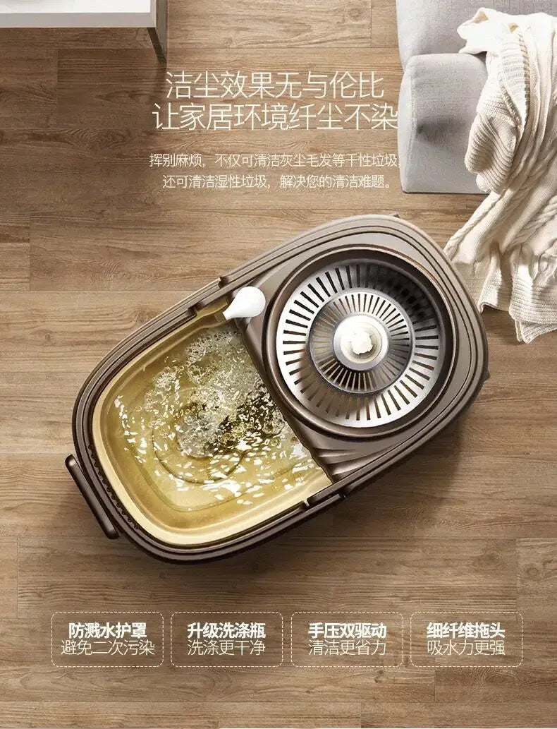 Magic Spin Mop Bucket with Clamping Type