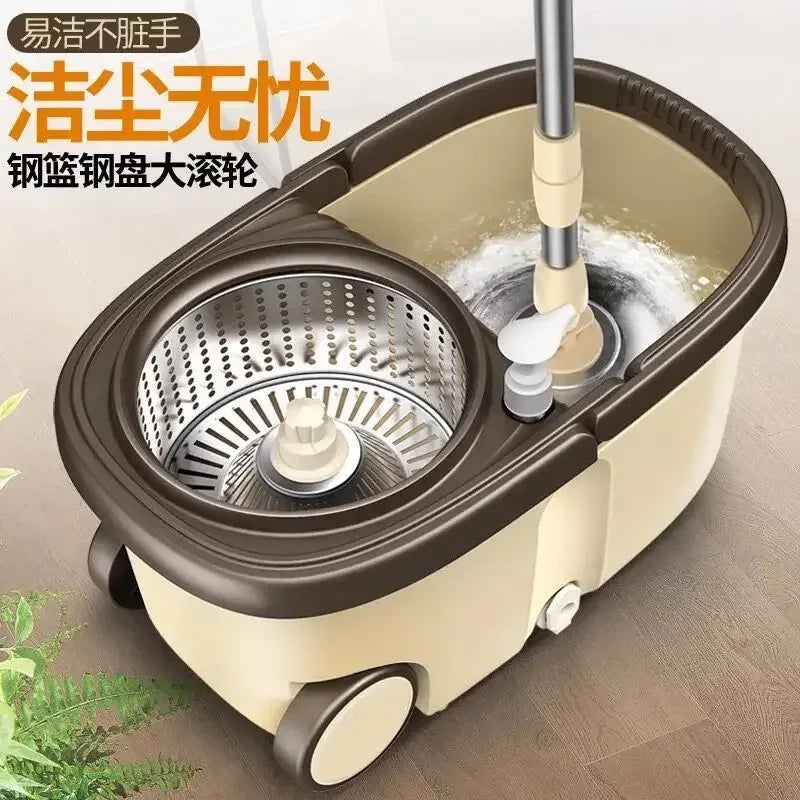 Magic Spin Mop Bucket with Clamping Type