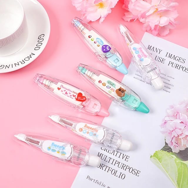 DIY Lace Decoration Tape Pen