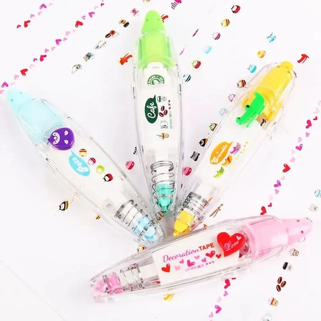 DIY Lace Decoration Tape Pen