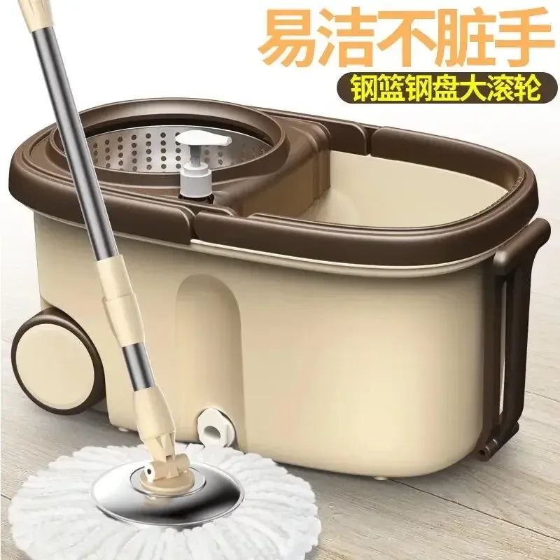 Magic Spin Mop Bucket with Clamping Type