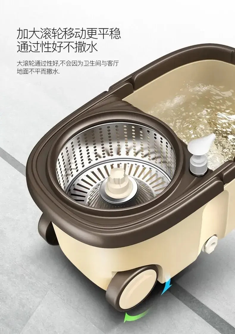Magic Spin Mop Bucket with Clamping Type