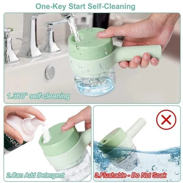 New Electric Handheld Cooking Hammer Food Chopper