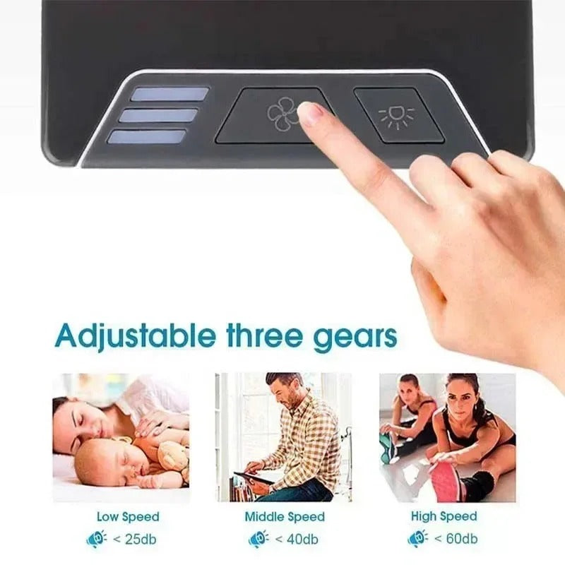 Mini Portable Air Conditioner with Adjustable Fan