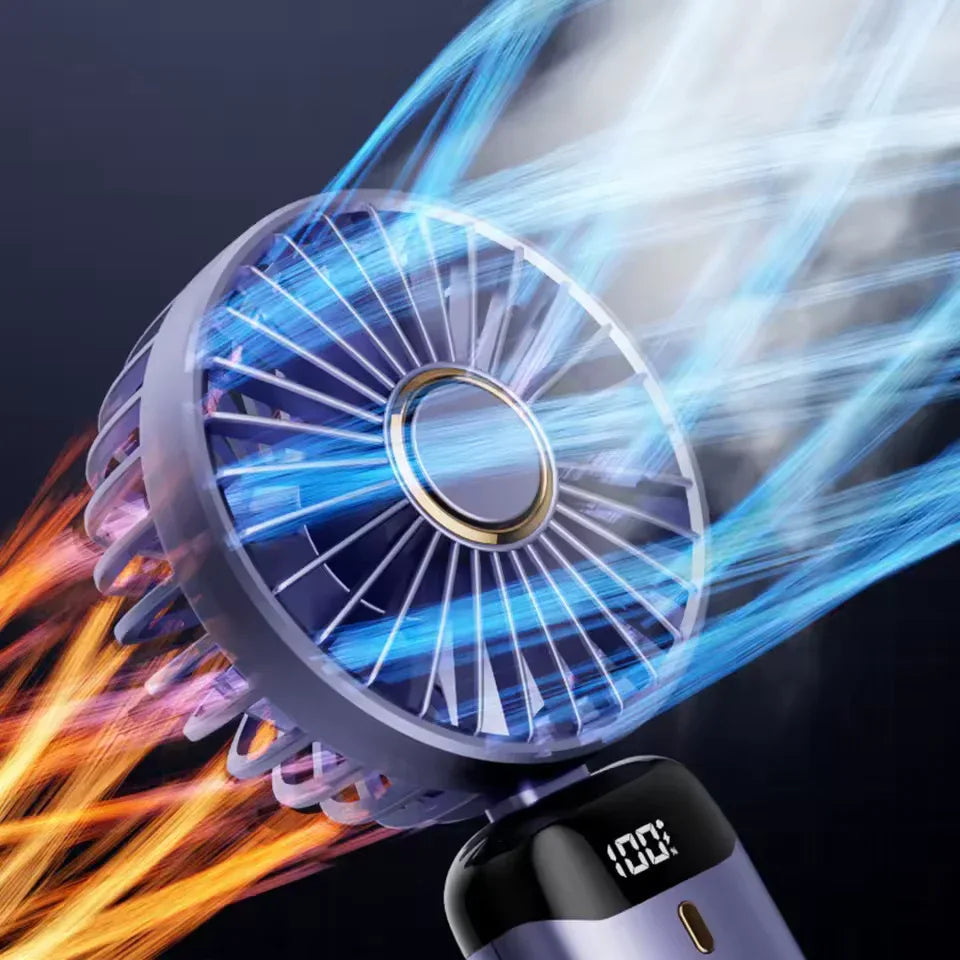 Foldable 5-Speed Rechargeable Portable Mini Fan