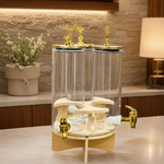 3-in-1 Revolving Beverage Dispenser with Stand
