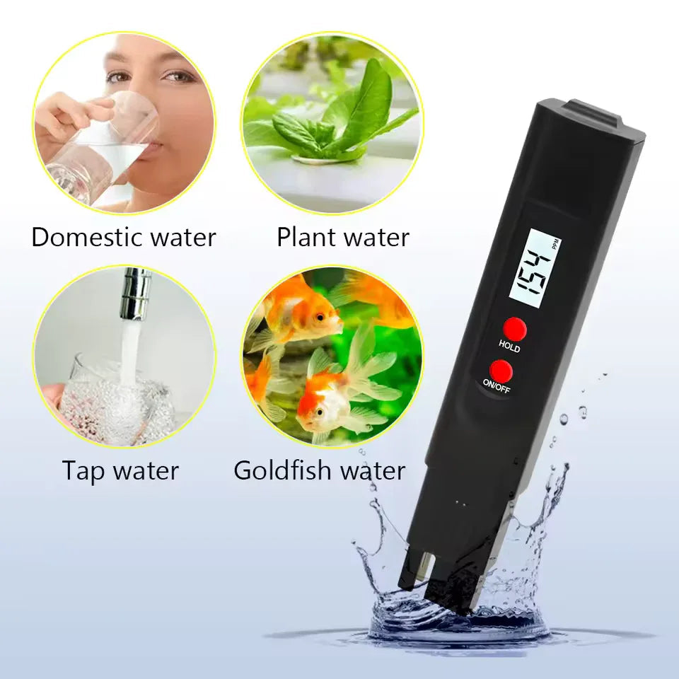 TDS Meter for Water Testing - Accurate & Portable
